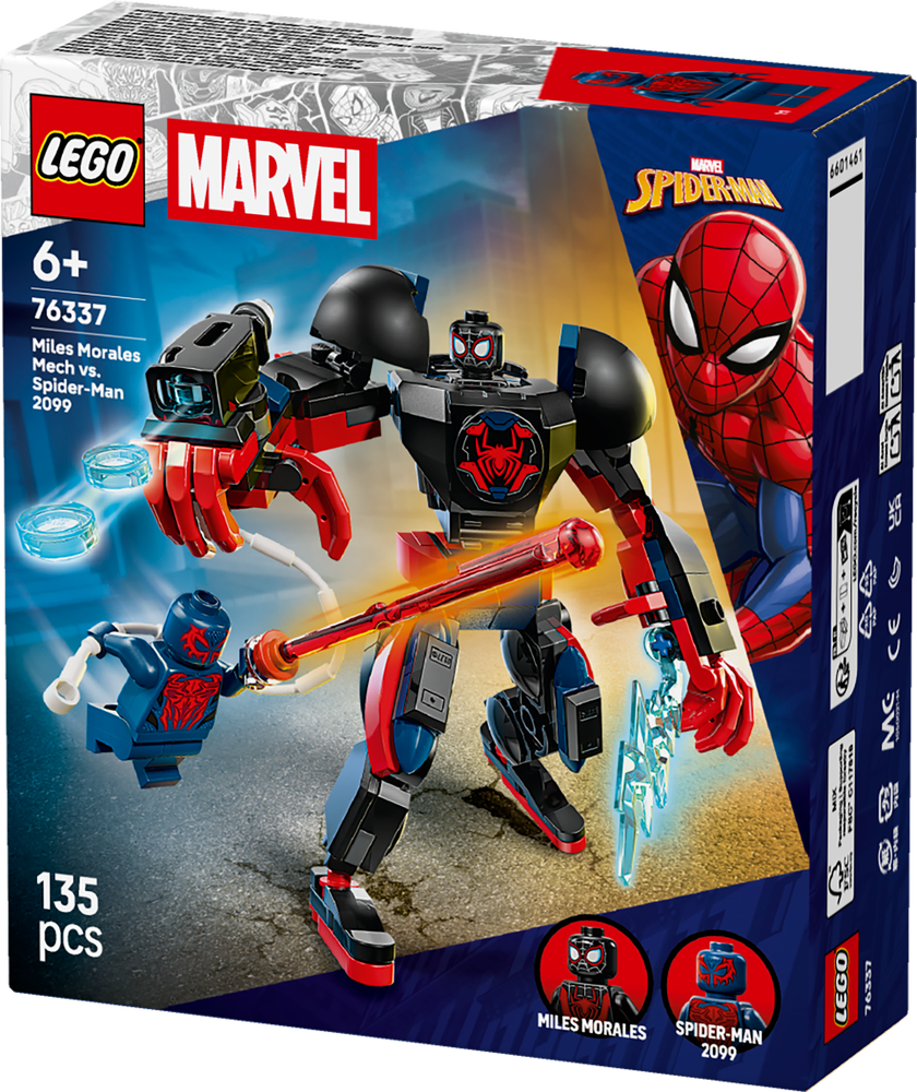 Miles Morales-robot mot Spider-Man 2099
