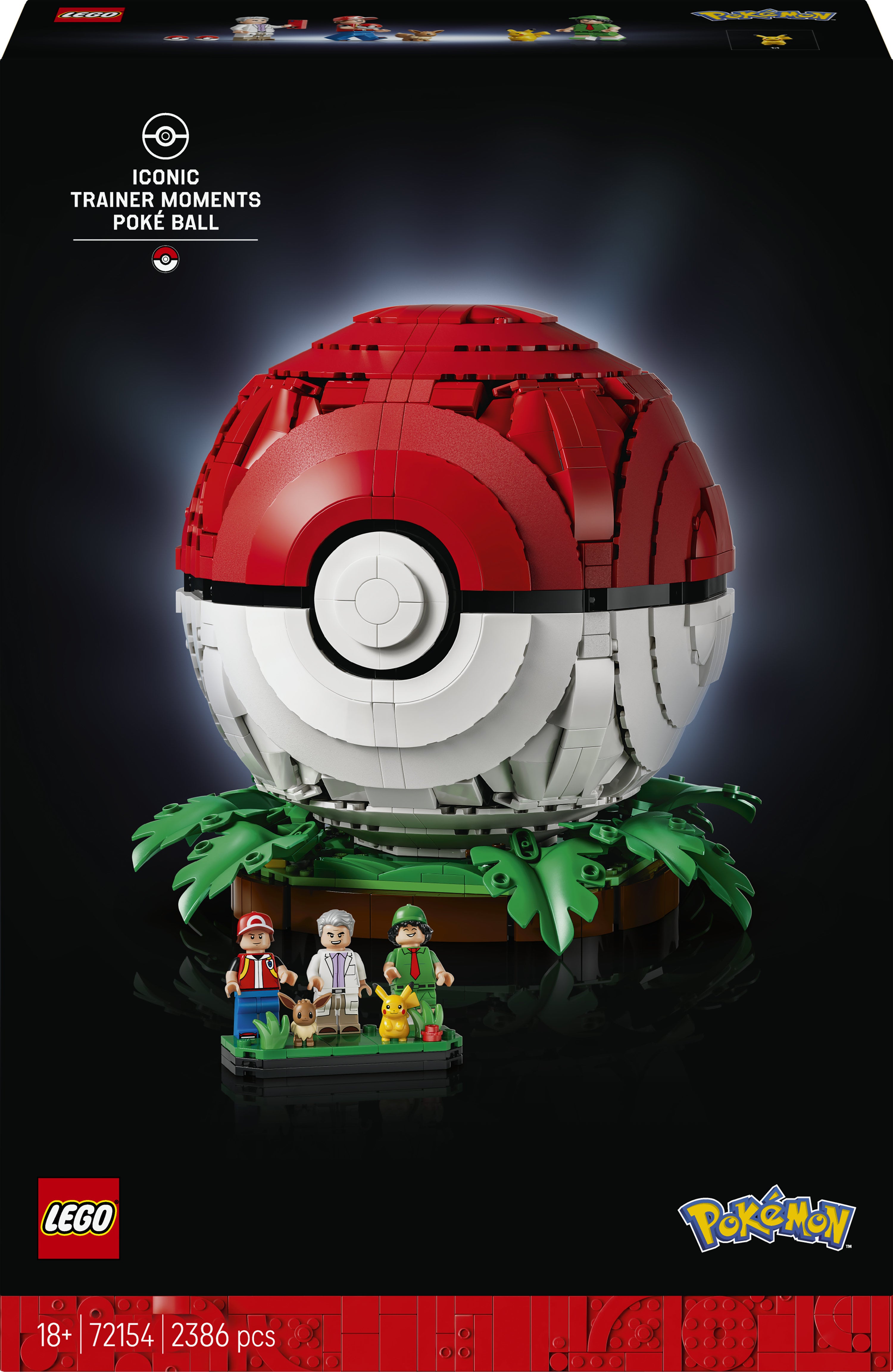LEGO® Pokémon Ikoniske Trenermomenter Poké Ball 72154