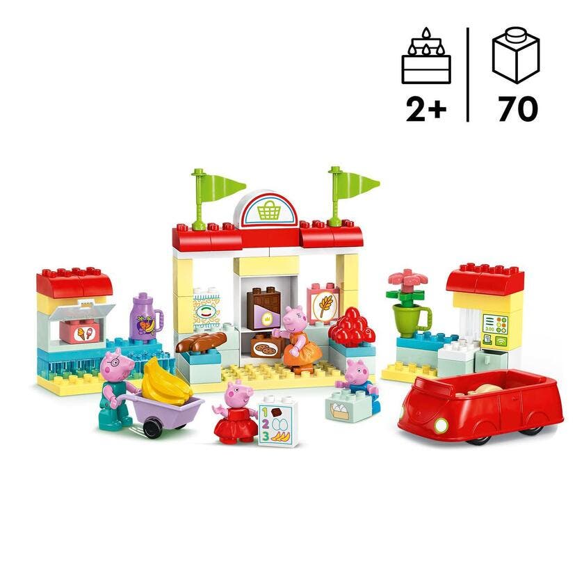 LEGO DUPLO 10434, Grev Grå – Stormarked