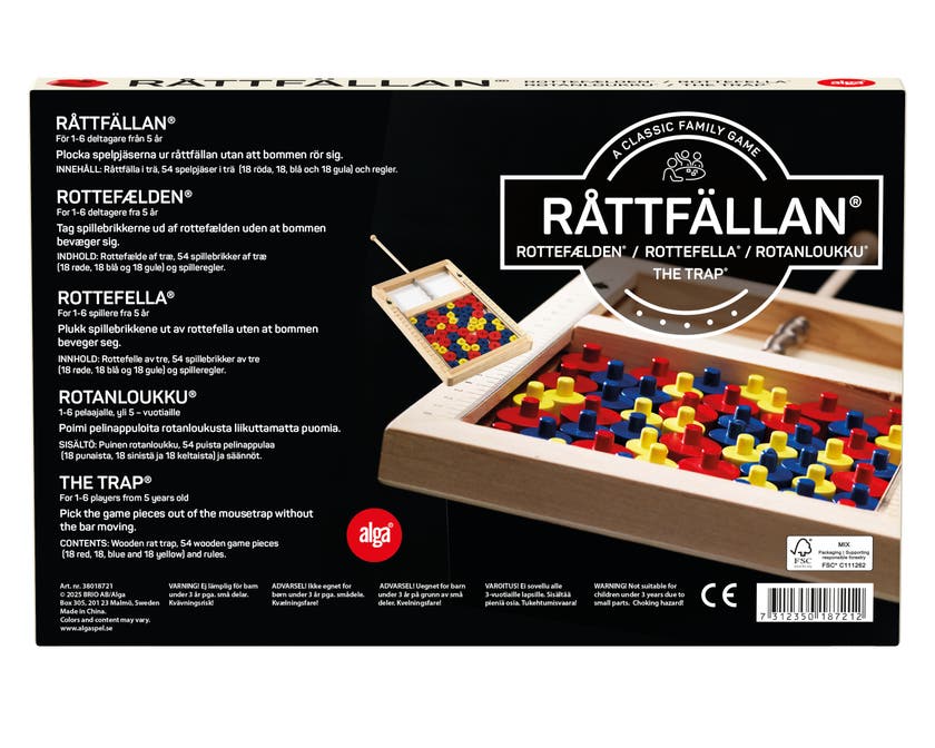 Alga, Rottefellen, Liten