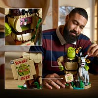 LEGO® Shrek: Shrek, Esel og Pus med Støvler, figursett 72423