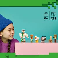 LEGO® Minecraft® Ørkenangrep med hønse-jockey, leke 21592