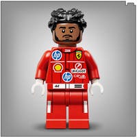 LEGO® Editions Scuderia Ferrari HP Lewis Hamilton hjelm 43022