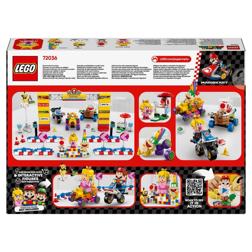 LEGO Super Mario 72036, Mario Kart™ – Baby Peach & Grand Prix
