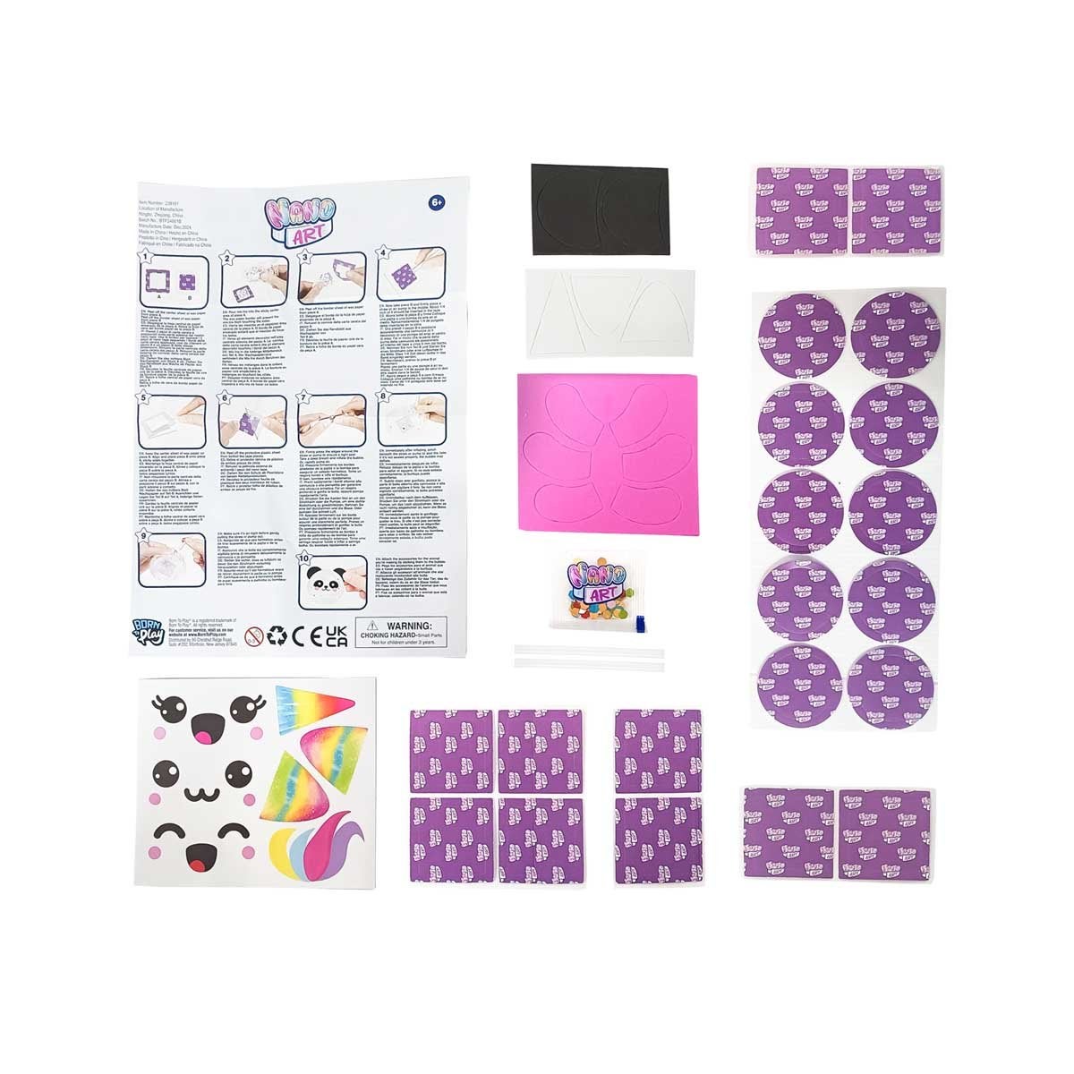 Nano Art, Lag og blåse opp Nano Buddies