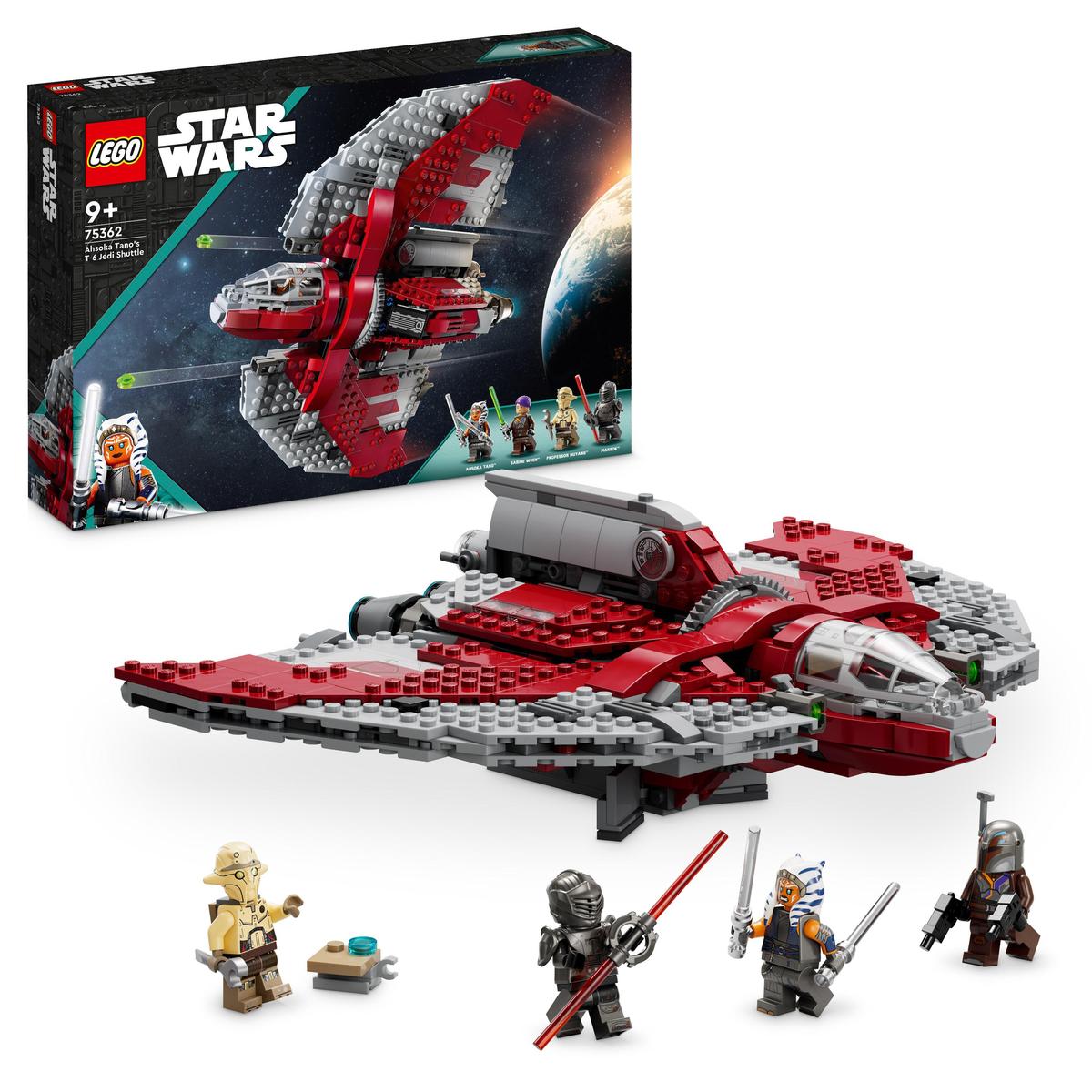 LEGO Star Wars 75362, Ahsoka Tanos T-6 Jedi-shuttle
