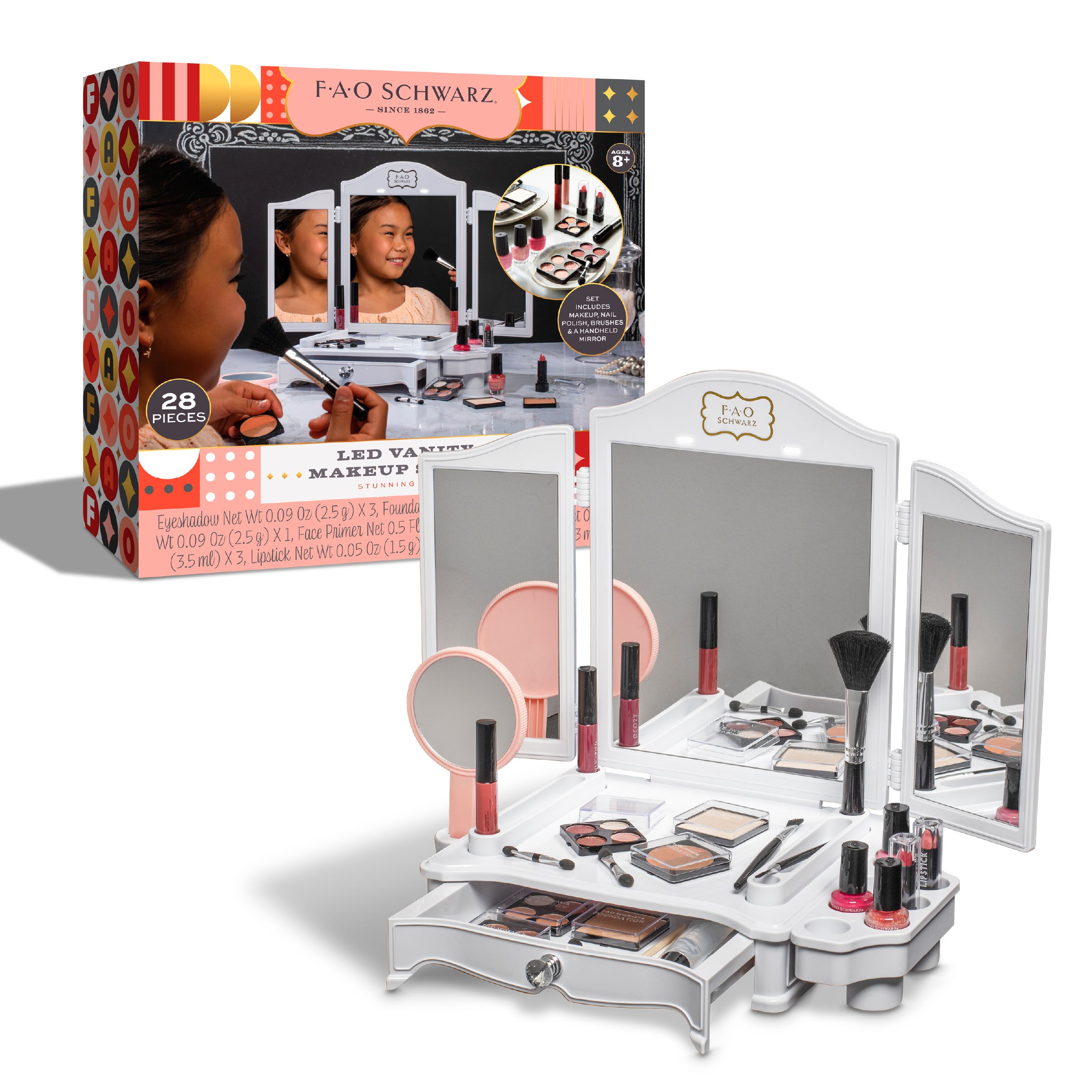 FAO SCHWARZ Vanity Makeup Studio 24 deler