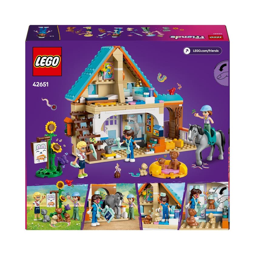 LEGO Friends 42651, Veterinærklinikk for hester og kjæledyr