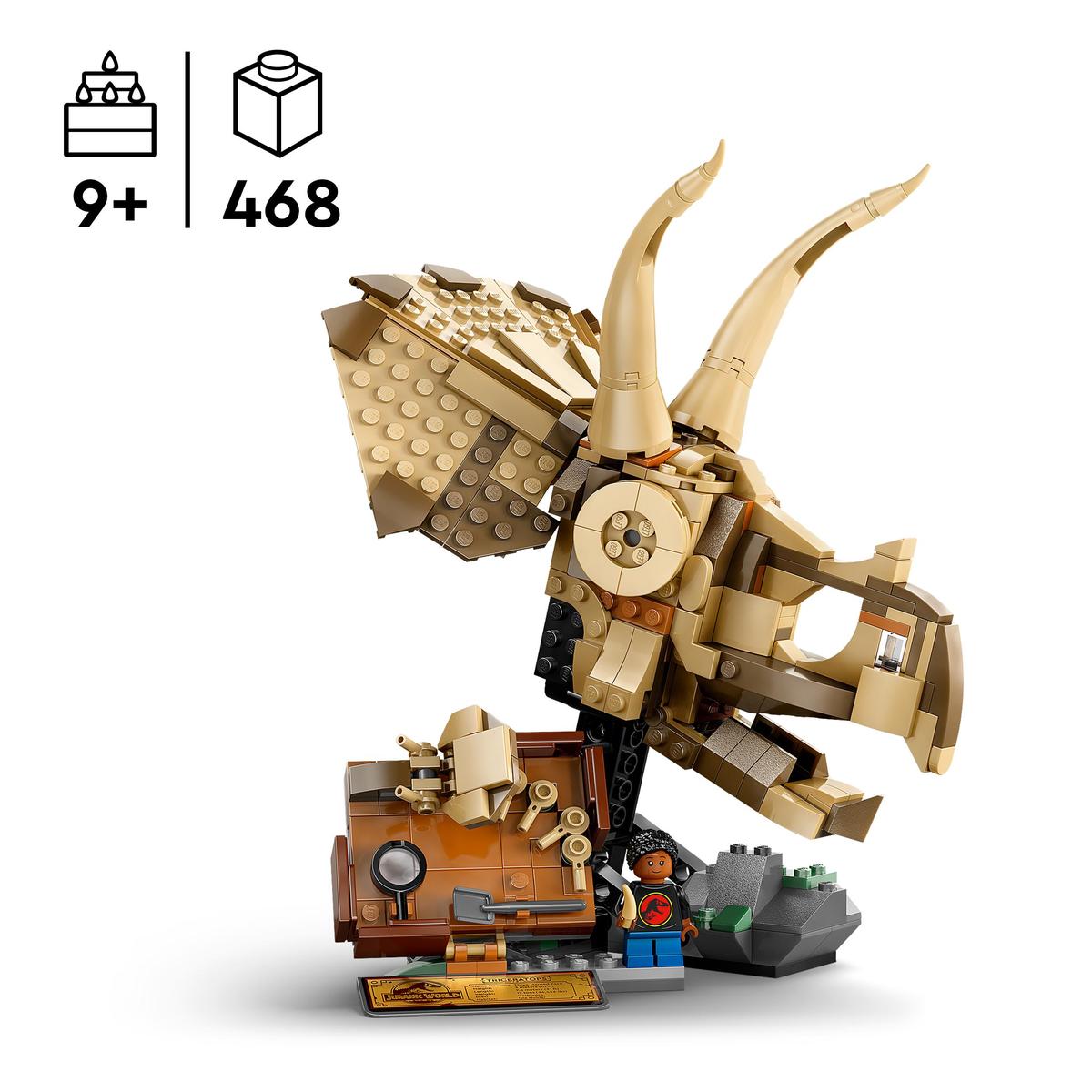 LEGO Jurassic World 76969, Dinosaurfossiler: Triceratoppskalle