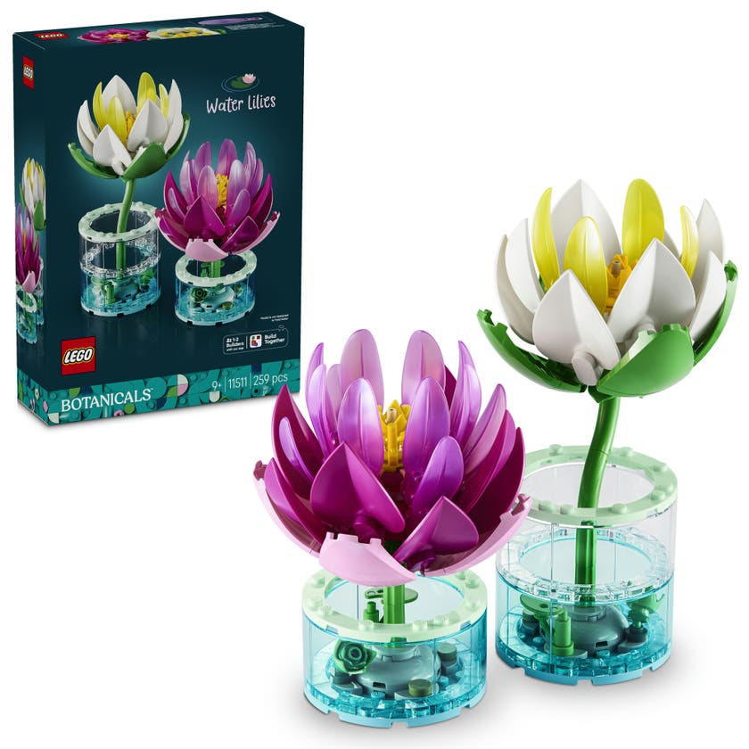 LEGO® Botanicals Vannliljer. Blomsterbyggesett 11511