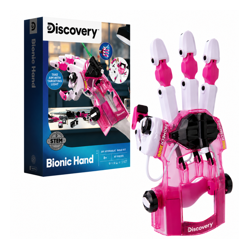 Discovery Hydraulisk Robothand Rosa