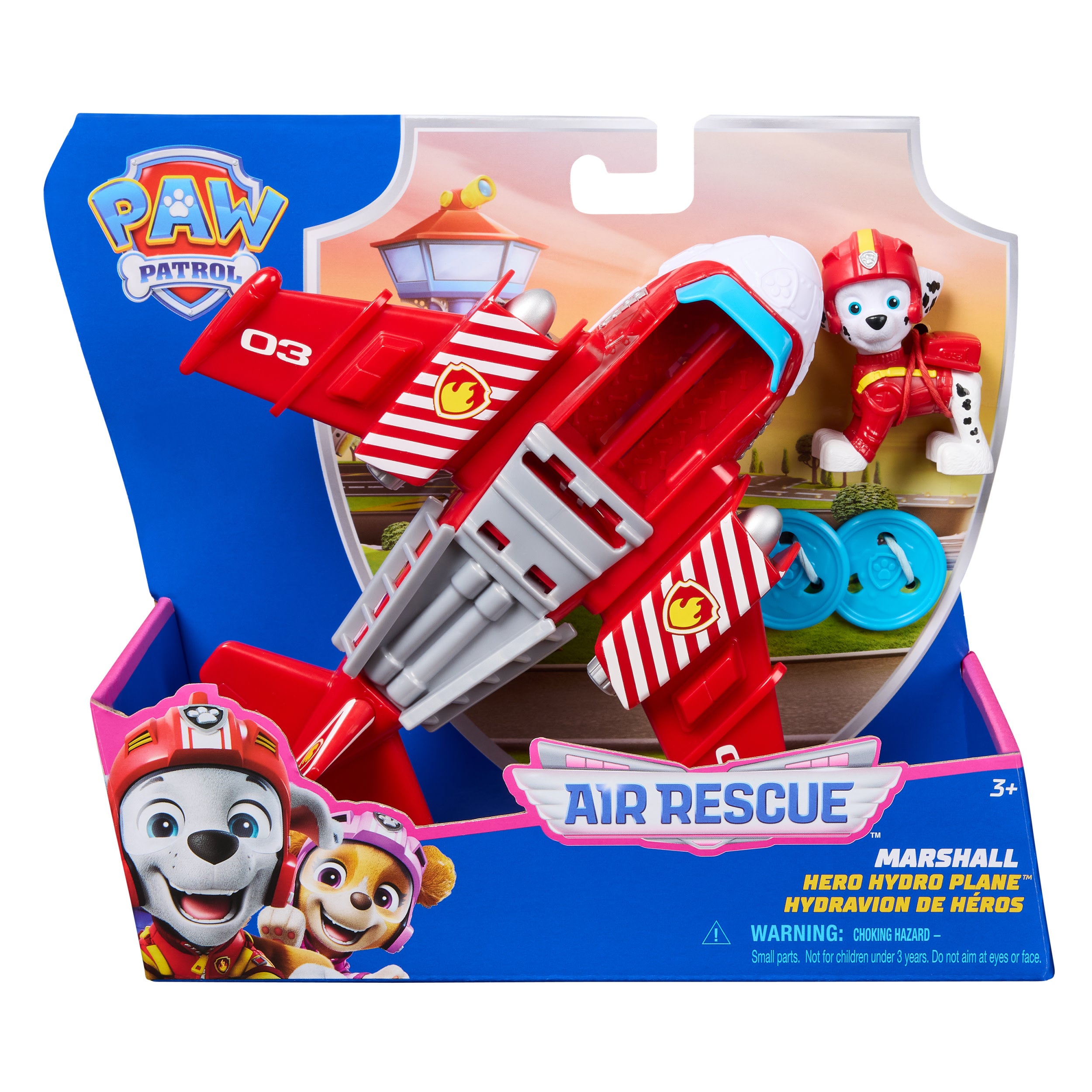 Paw Patrol, luftredningstema kjøretøy, Marshall