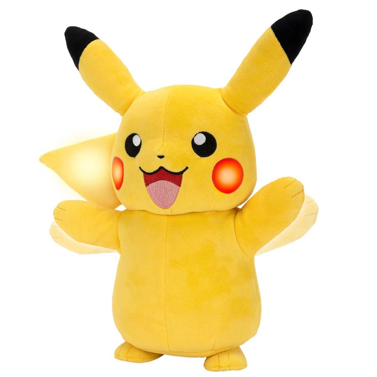 Pokémon, elektrisk ladet Pikachu funksjonsbamse
