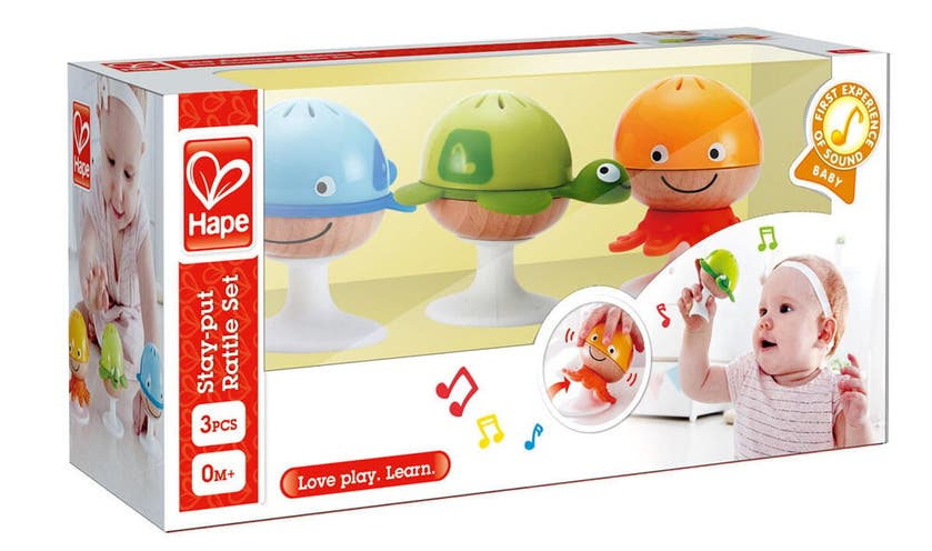 Hape Sjødyr Rangle Sett