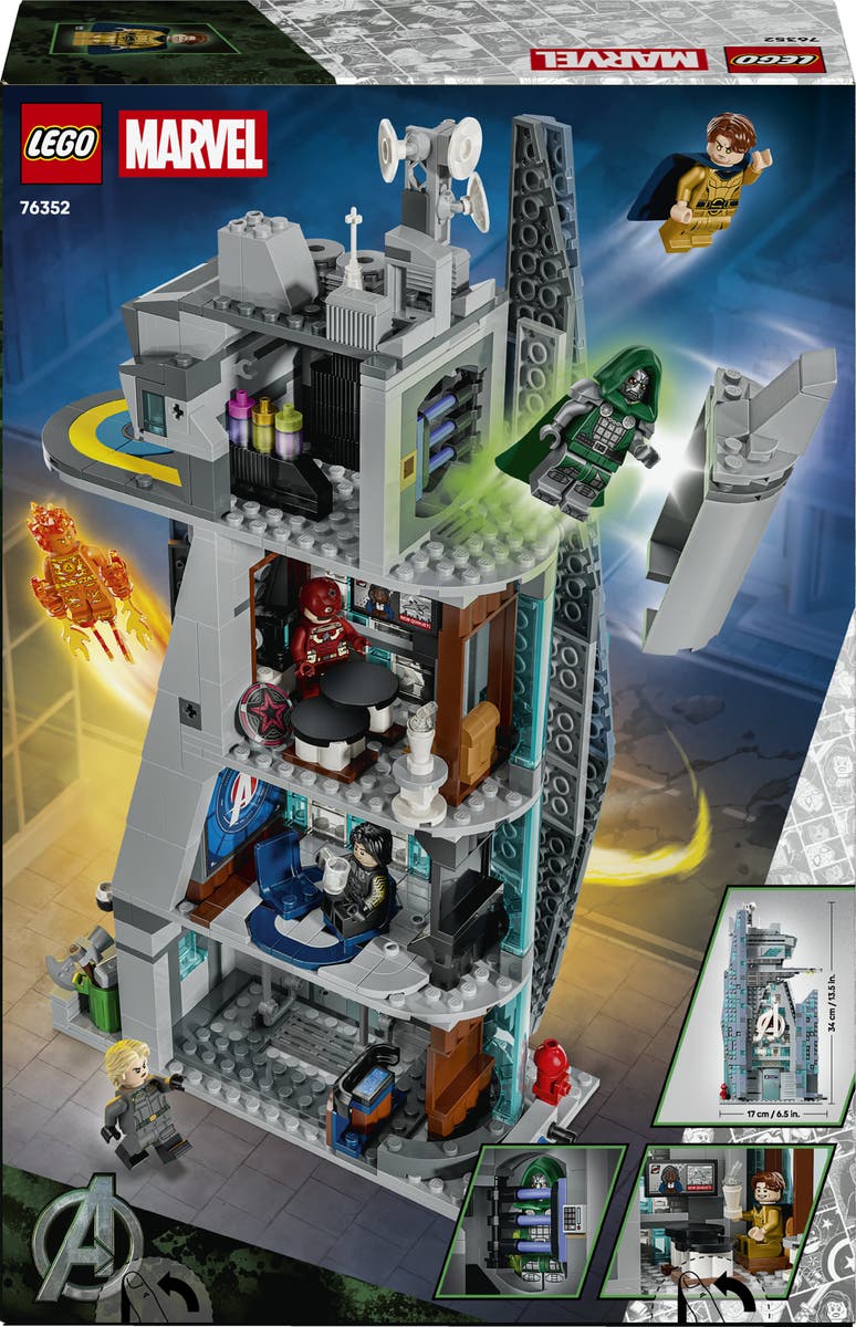 LEGO® Marvel Avengers Doomsday nye Avengers-tårn 76352