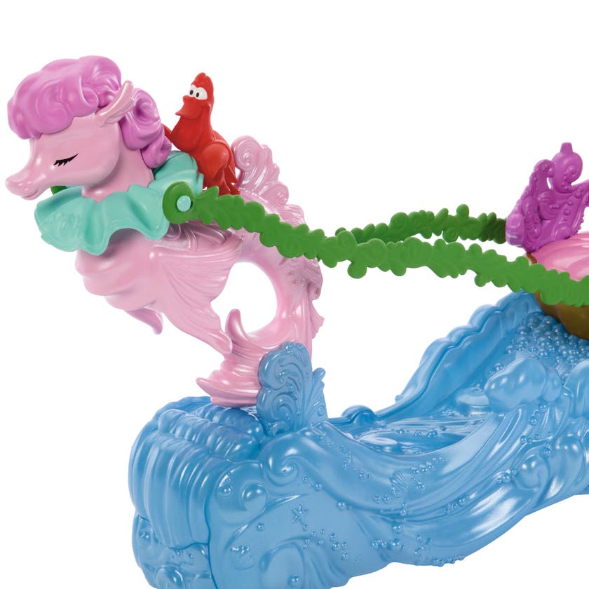 Disney Princess Ariel med vogn og sjøhest