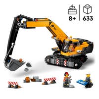 LEGO City 60420, Gul gravemaskin
