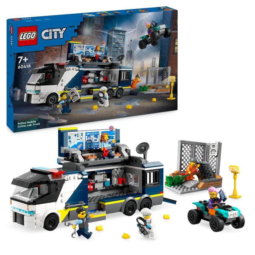 LEGO City 60418, Politiets mobile laboratoriebil