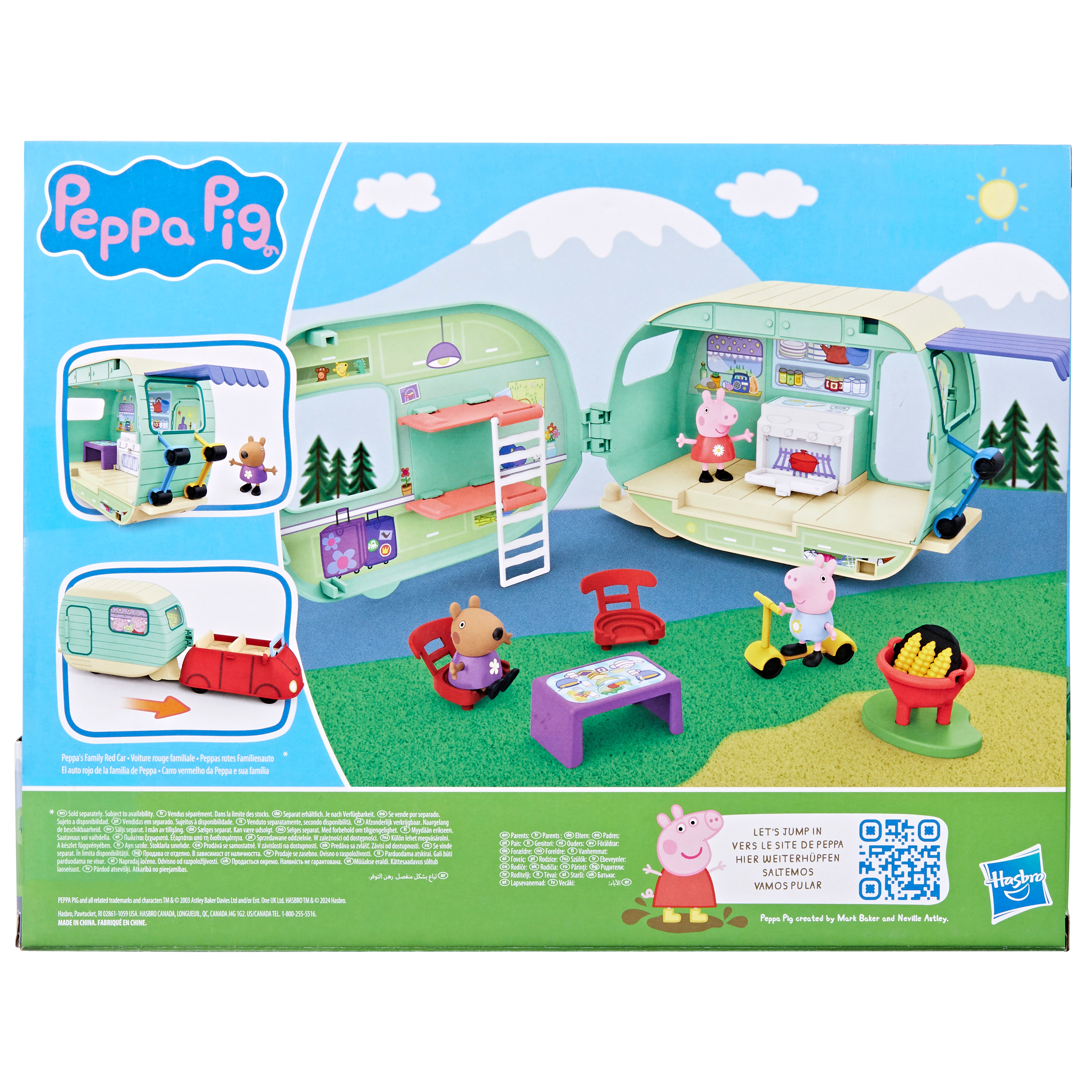Peppa Gris Campingvogn 7,6 cm