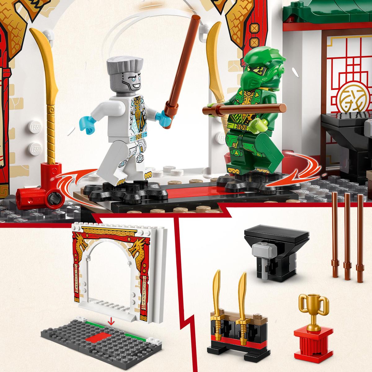 LEGO Ninjago 71831, Ninjatemplenes spinjitzu-tempel