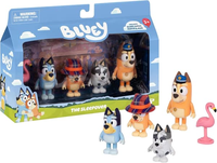 Bluey Series 15 Overnatting-figurer 4-pakk