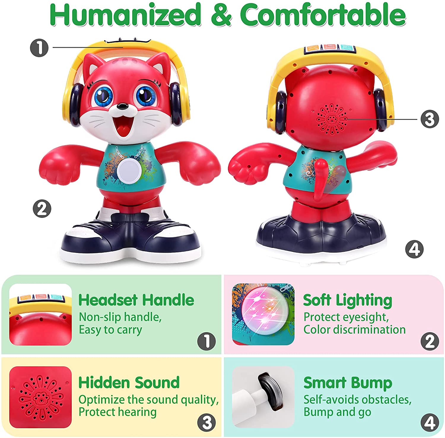 KID, Dansende & Snakkende Katt NO