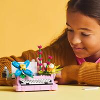 LEGO Creator 31169, Skrivemaskin med blomster