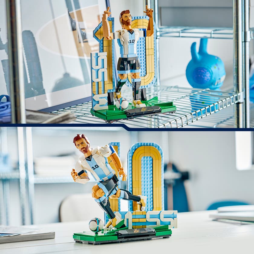 LEGO® Editions Fotball-legenden Lionel Messi. Byggesett 43015