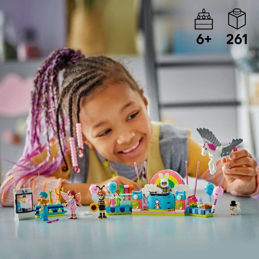 LEGO Friends 42661, Maskerade med enhjørning og alv