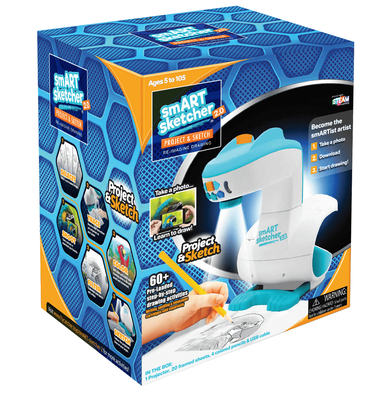 Smart Sketcher Projector 2.0: Tegneprojektor