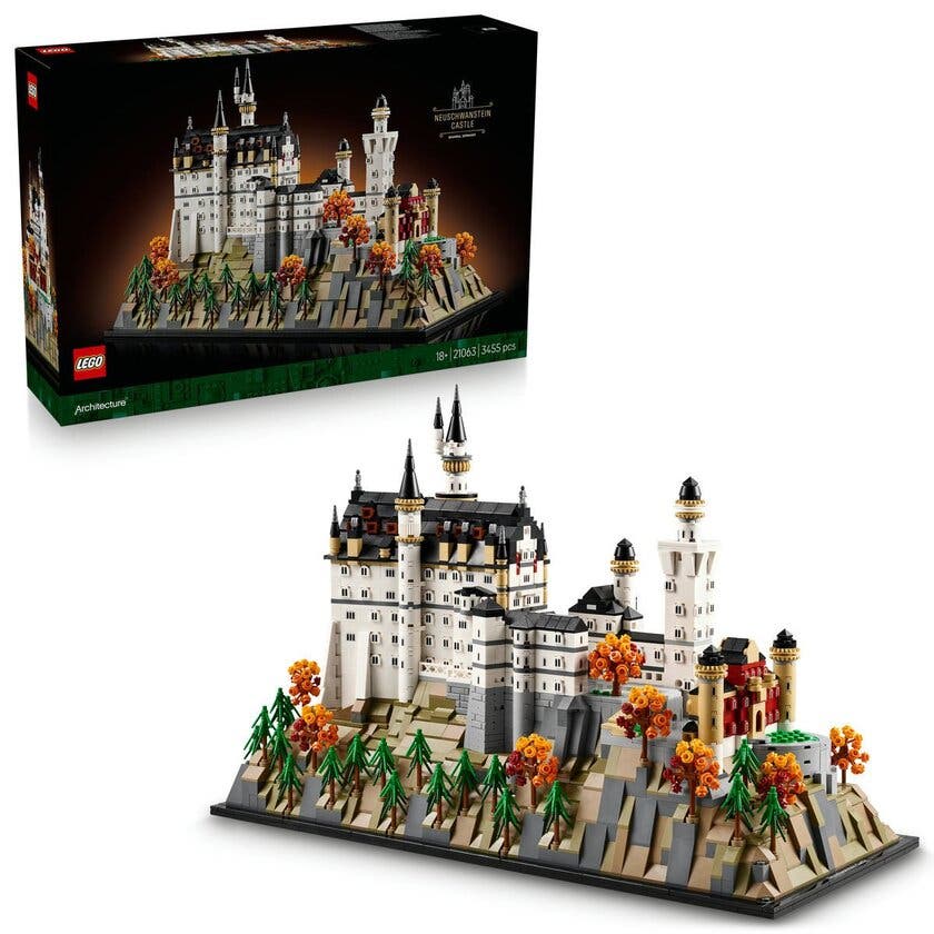 LEGO Architecture 21063, Slottet Neuschwanstein