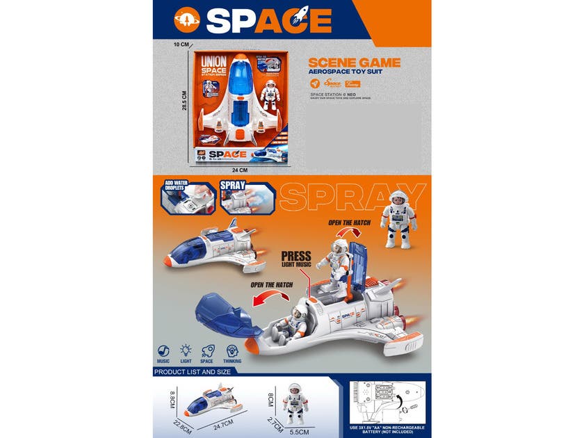 Rapid Speed - Romrakett med lyd & lys