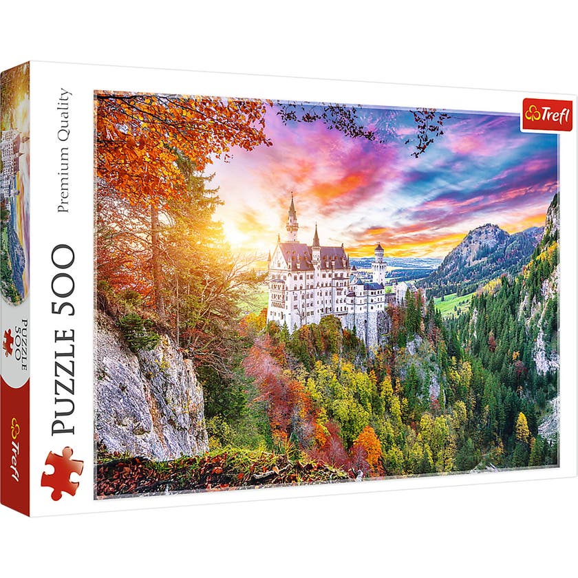 Trefl puslespill 500 brikker - Neuschwanstein-slottet, Tyskland
