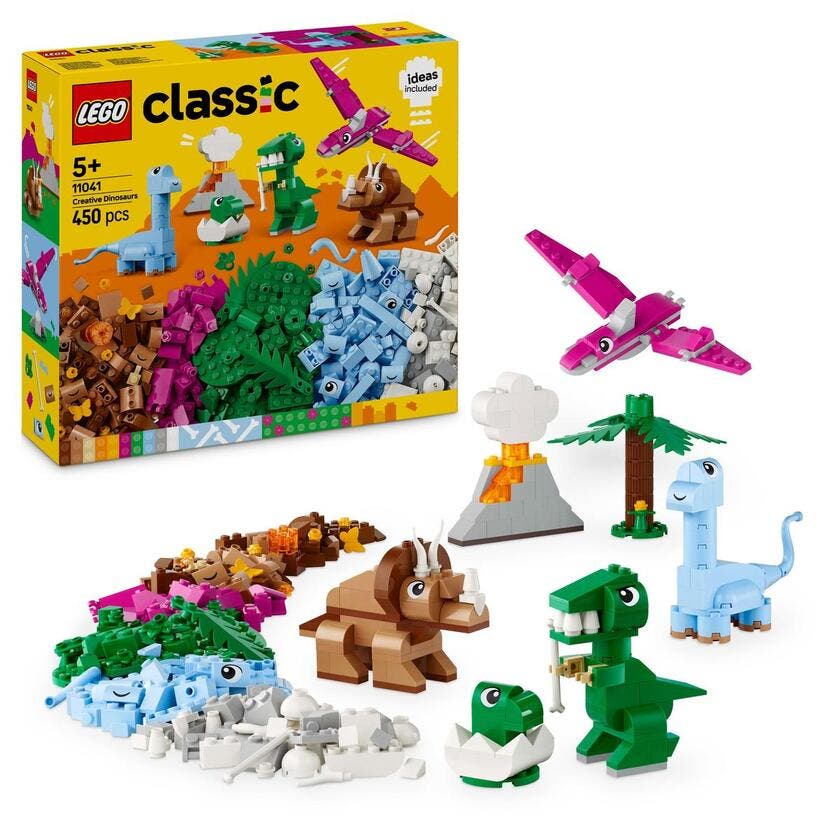 LEGO Classic 11041, Kreative dinosaurer