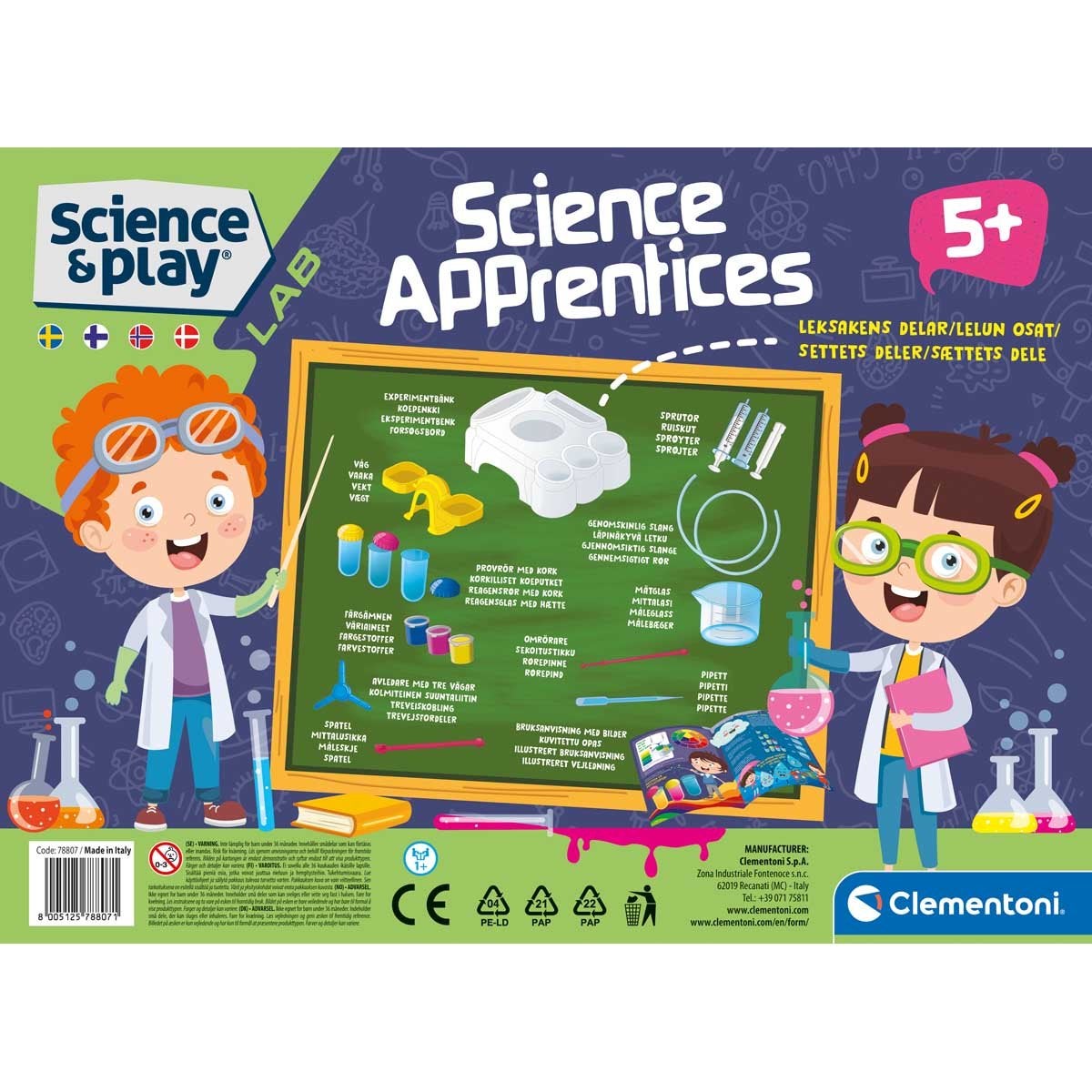 Science, Science apprentices 5+ år