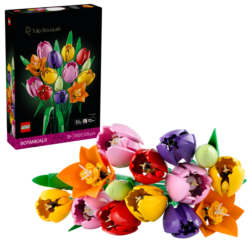 LEGO® Botanicals Bukett med tulipaner 11501