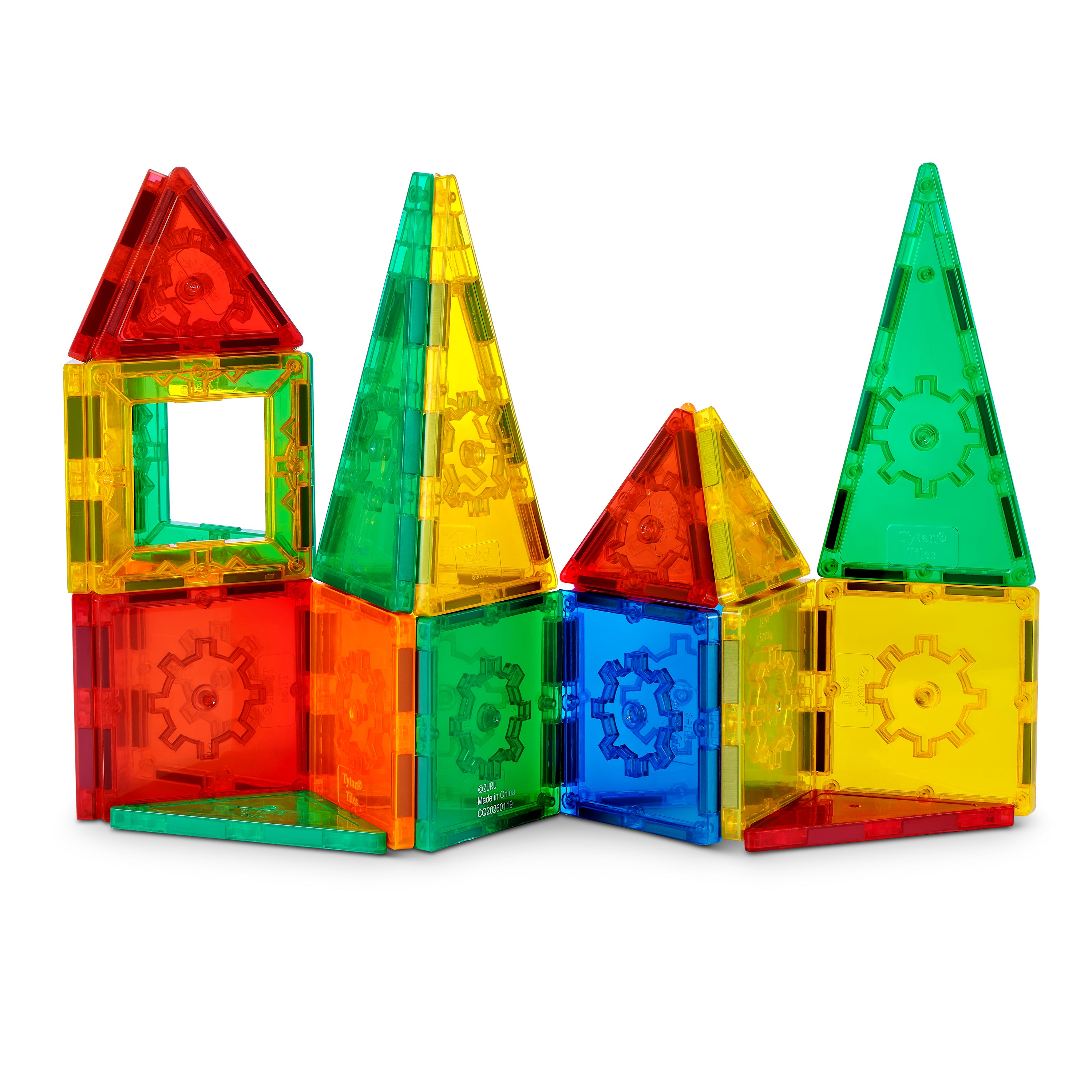 TYTAN Magnetic Tiles - 25 magnetiske byggbrikker