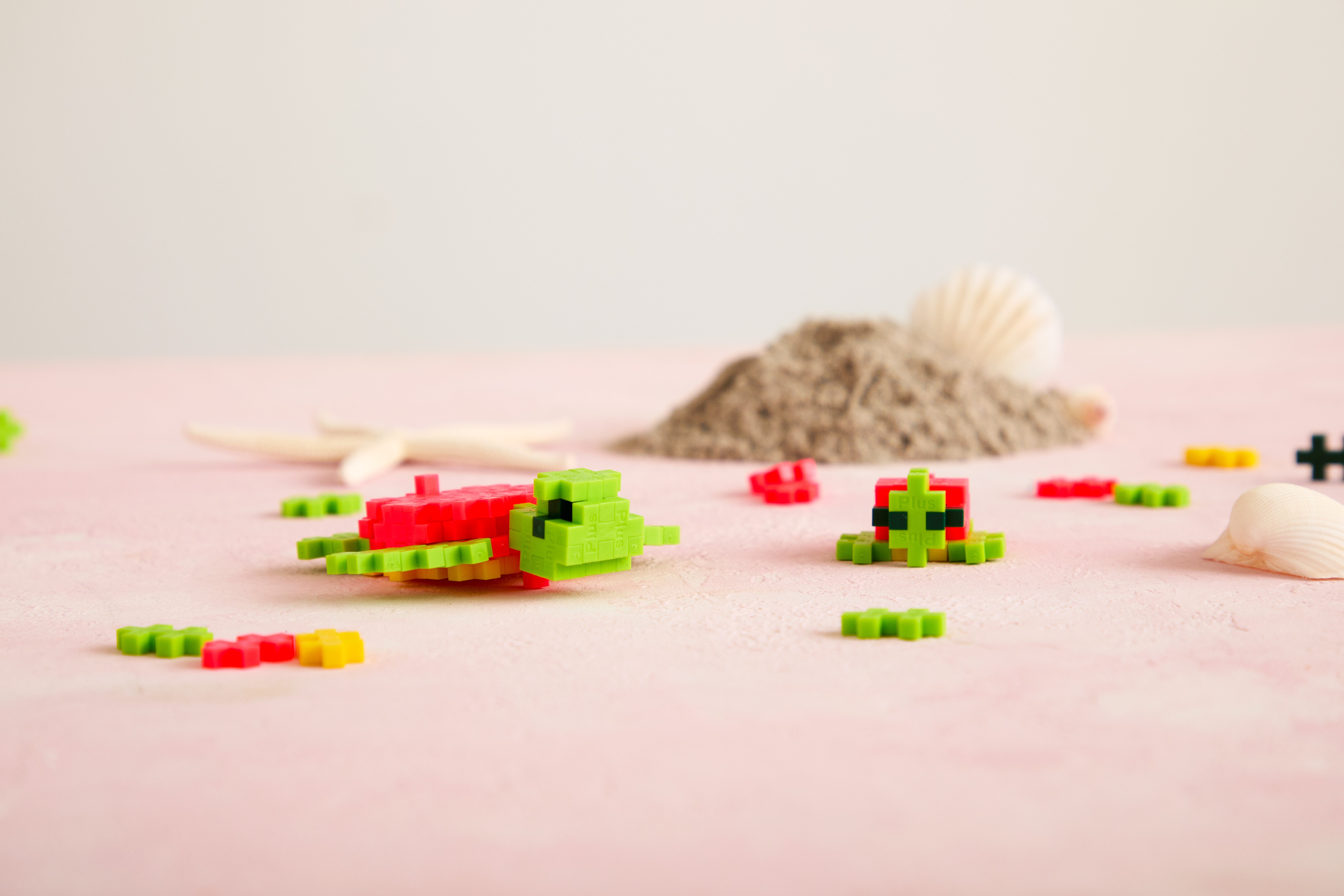 Plus-Plus - Sea Turtle / 100 pcs Tube
