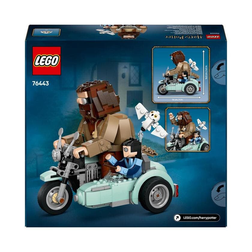 LEGO Harry Potter TM 76443, Hagrids og Harrys motorsykkeltur