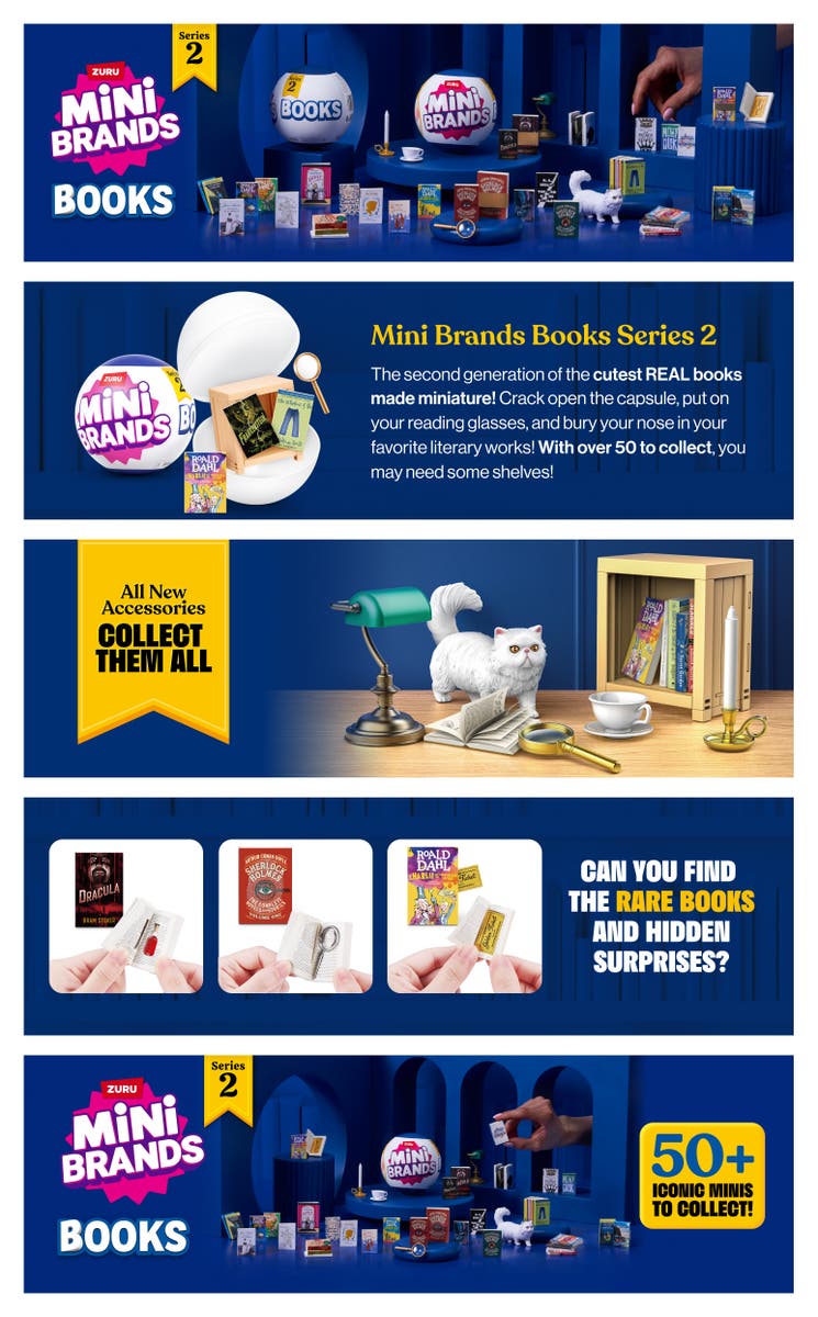 Book Mini Brands S2,25PCS/Gravity PDQ