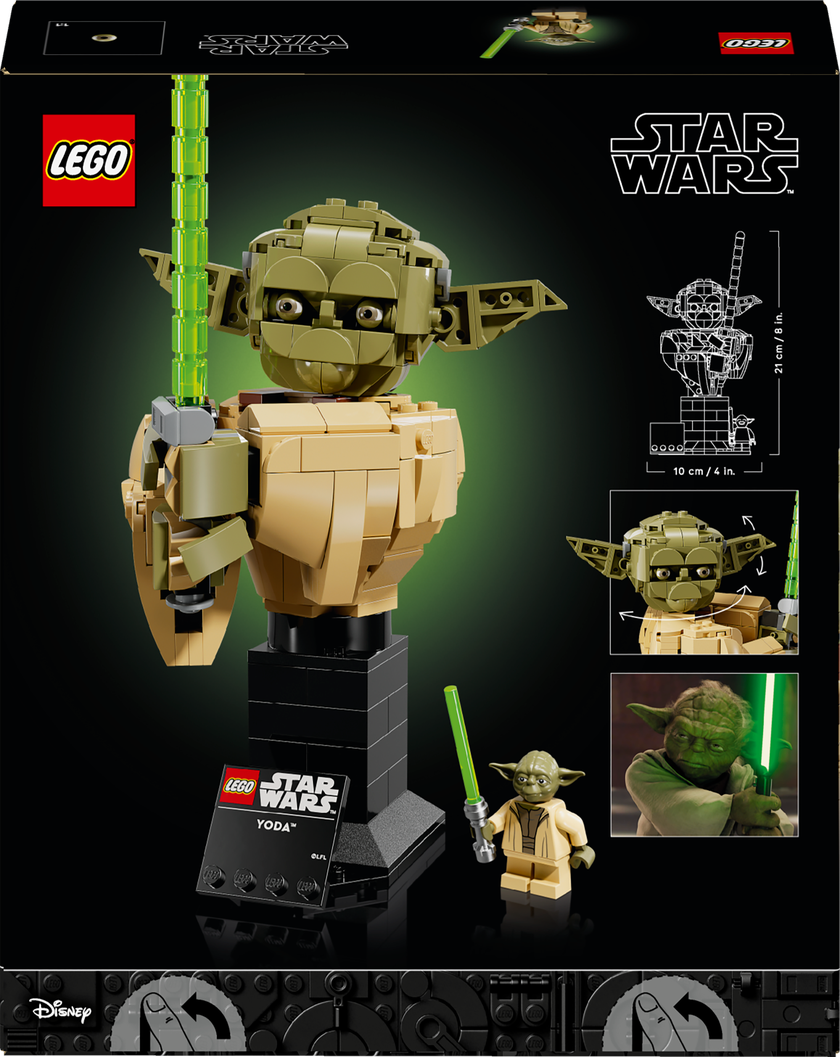 LEGO® Star Wars™ Byste av Yoda™, byggesett for samlere 75438