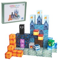 Mag&Play Building Cubes 80 magnetiske kuber