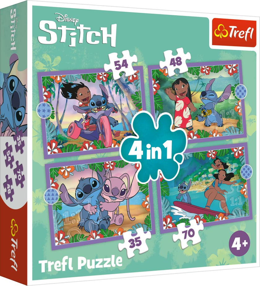 Trefl Disney Stitch puslespill-samling