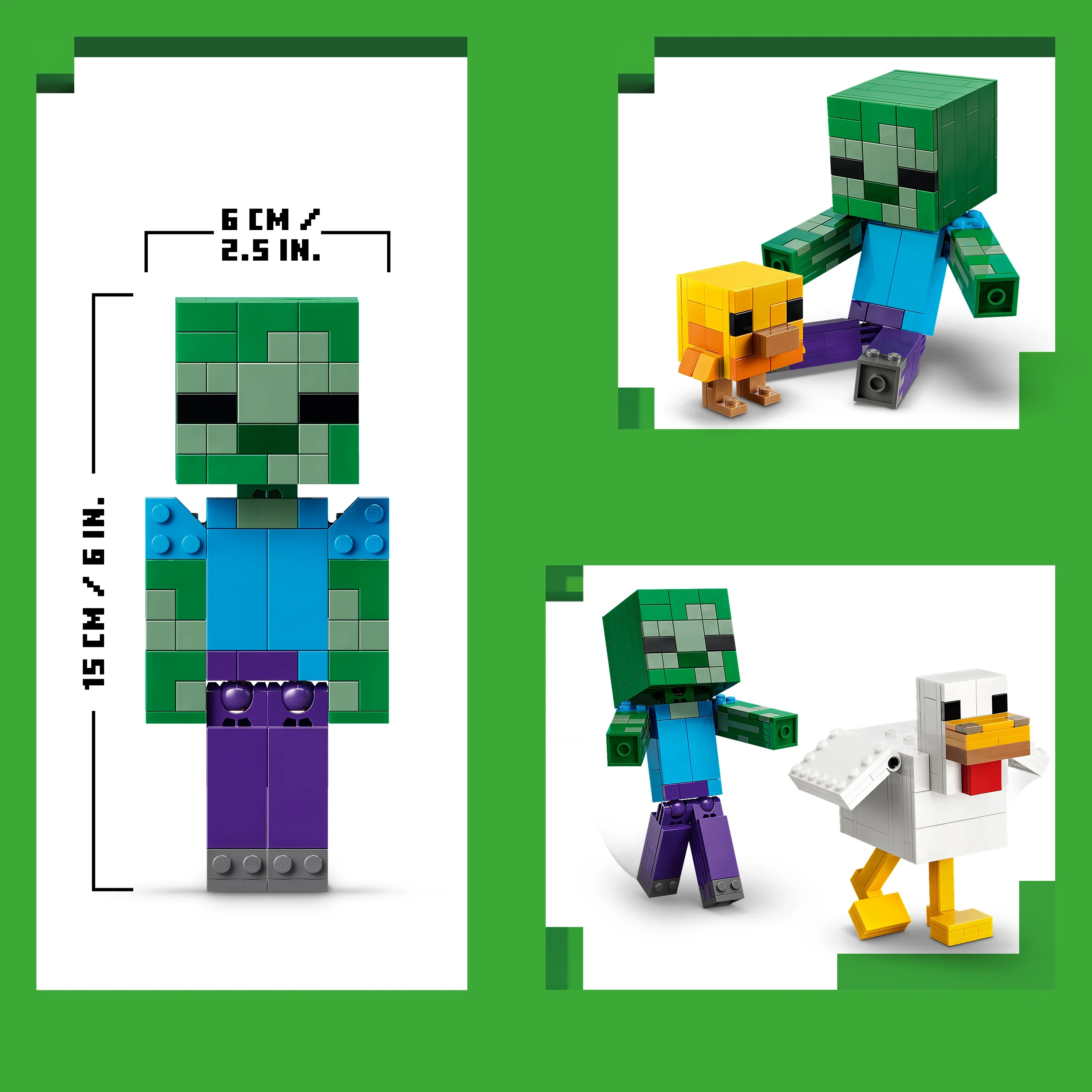 LEGO® Minecraft Hønerytter 21582