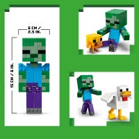 LEGO® Minecraft Hønerytter 21582