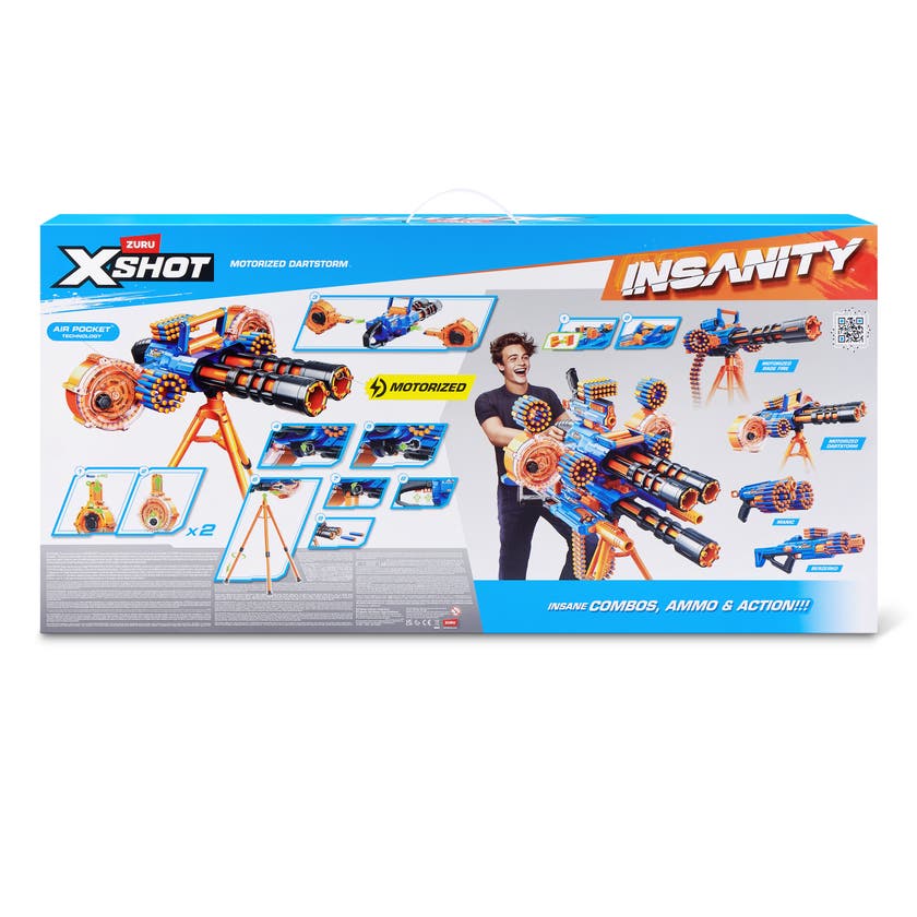 XSHOT Insanity Motorisert Blaster