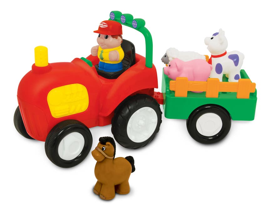 KID, Traktor med tilhenger og gårdsdyr
