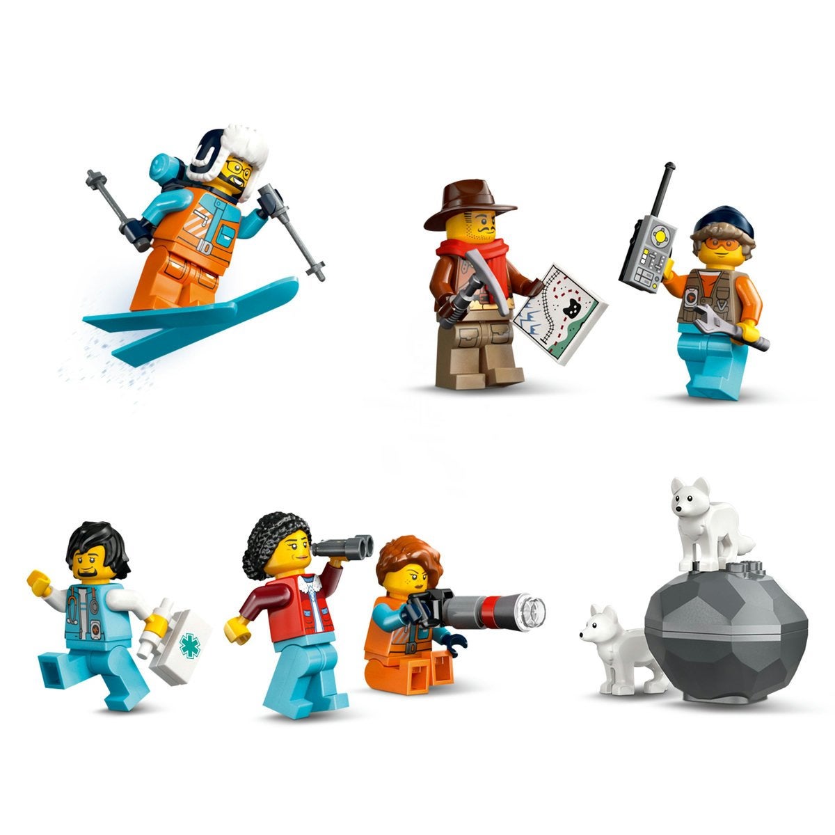 LEGO City 60470, Polarforskerens arktiske ekspresstog