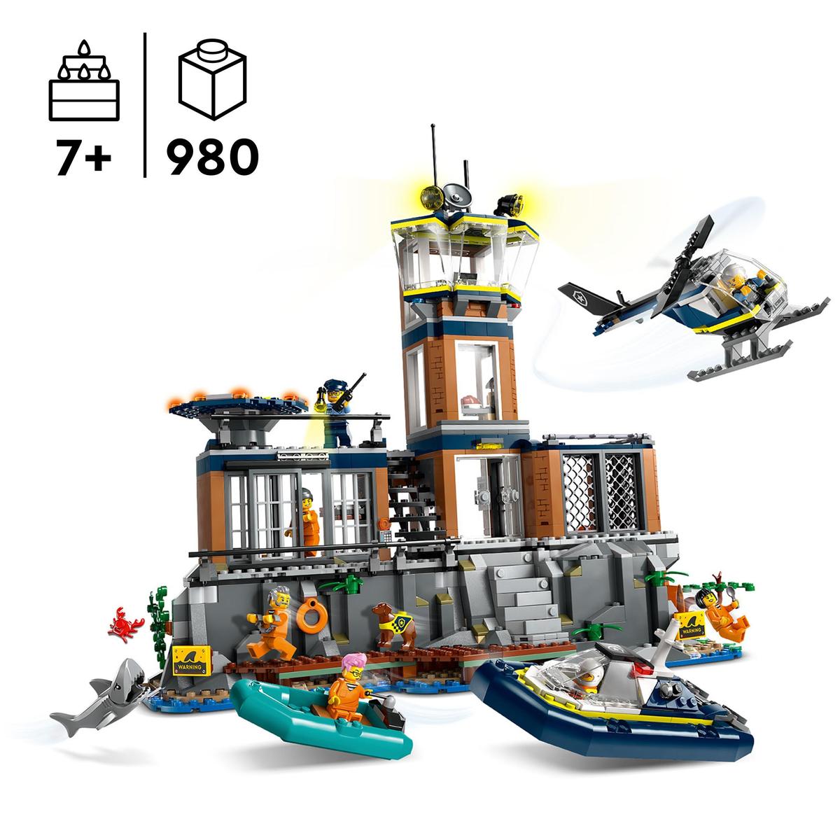 LEGO City 60419, Politiets fengseløy