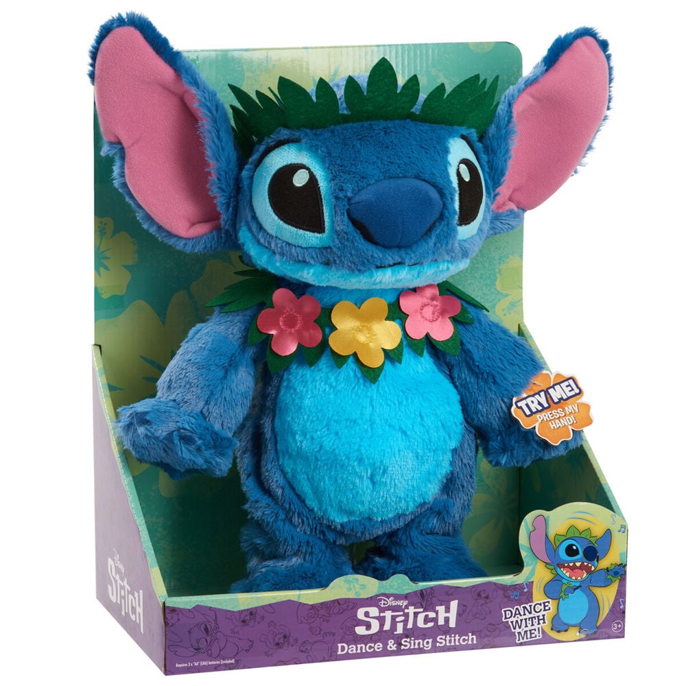 Disney Stitch, Dance & Sing Plush 38 cm 